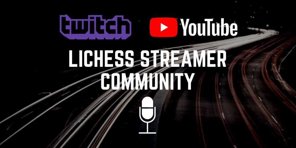 Join the Lichess Streamer Community
